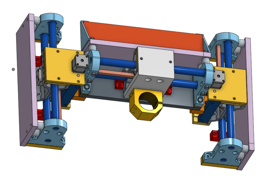 MPR&P-V2 – Máy CNC Rack & Pinion mostly-printed (3 trục) mô-đun - Image 6