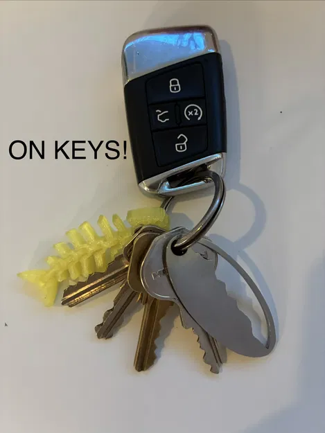 Cá Xương (Khớp linh hoạt) - Skeleton Fish (Articulated) - Image 2