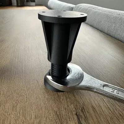 Chân đỡ chỉnh chiều cao bằng cờ lê