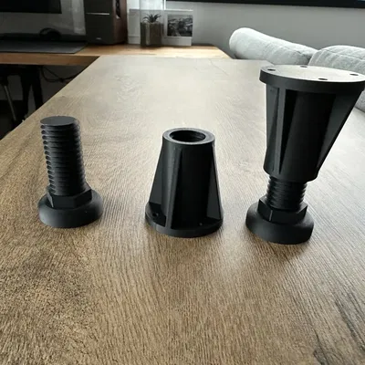 Chân đỡ chỉnh chiều cao bằng cờ lê