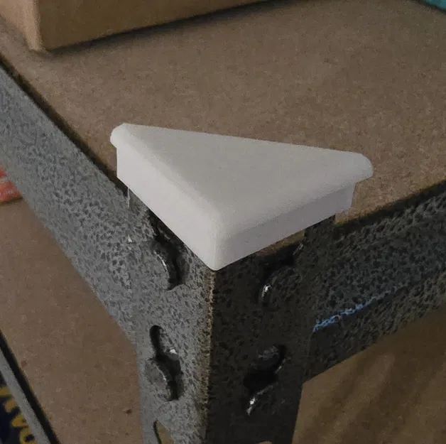 Miếng Bo Góc An Toàn Cho Kệ Kim Loại (Metal Shelf Safety Corners) - Image 1