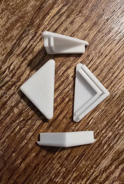 Miếng Bo Góc An Toàn Cho Kệ Kim Loại (Metal Shelf Safety Corners) - Image 2