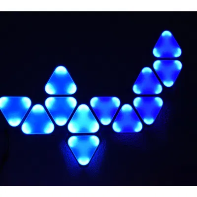 Smart Nanoleaf Replica – Nanoleaf DIY in 3D, WS2812 + ESP8266, Web UI & Alexa