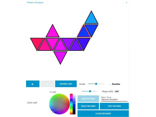 Smart Nanoleaf Replica – Nanoleaf DIY in 3D, WS2812 + ESP8266, Web UI & Alexa - Image 6