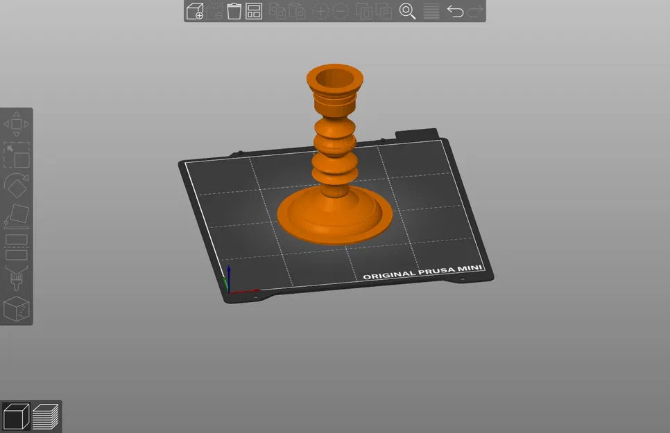 Chân nến cổ điển (Antique Candle Stick Holder) - Image 1