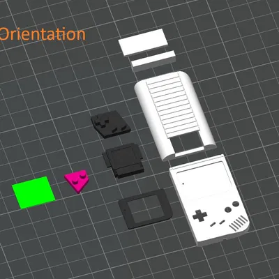 Móc Khóa Fidget Gameboy