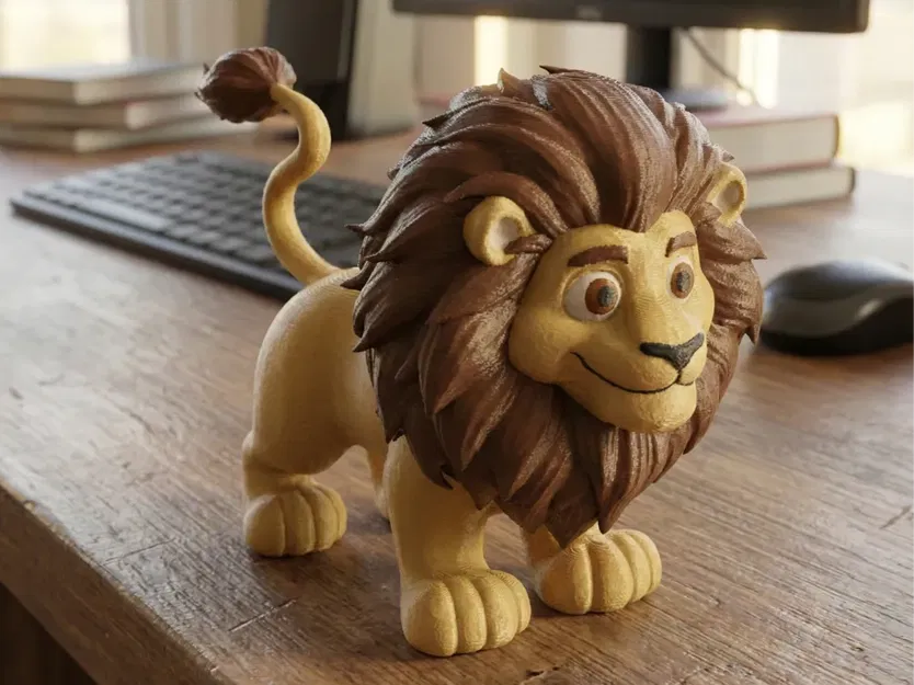 Sư Tử Hoạt Hình (Cartoon Lion) - Image 1