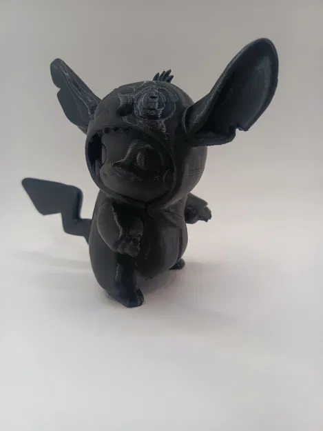 Pikachu mặc costume Stitch (Pikachu in Stitch costume) - Image 2