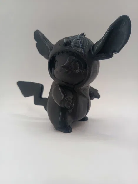 Pikachu mặc costume Stitch (Pikachu in Stitch costume) - Image 3