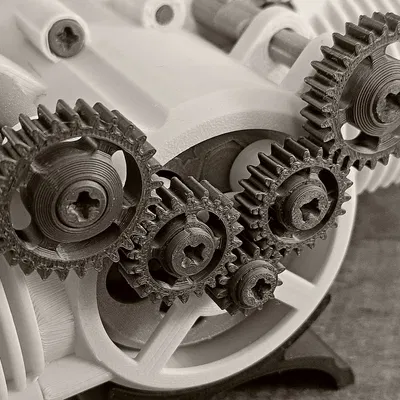 Động cơ Boxer OHV 4 xi-lanh (4 Cylinder OHV Boxer Engine)