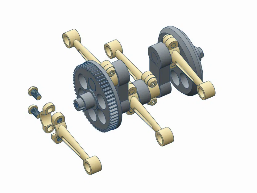 Động cơ Boxer OHV 4 xi-lanh (4 Cylinder OHV Boxer Engine) - Image 8