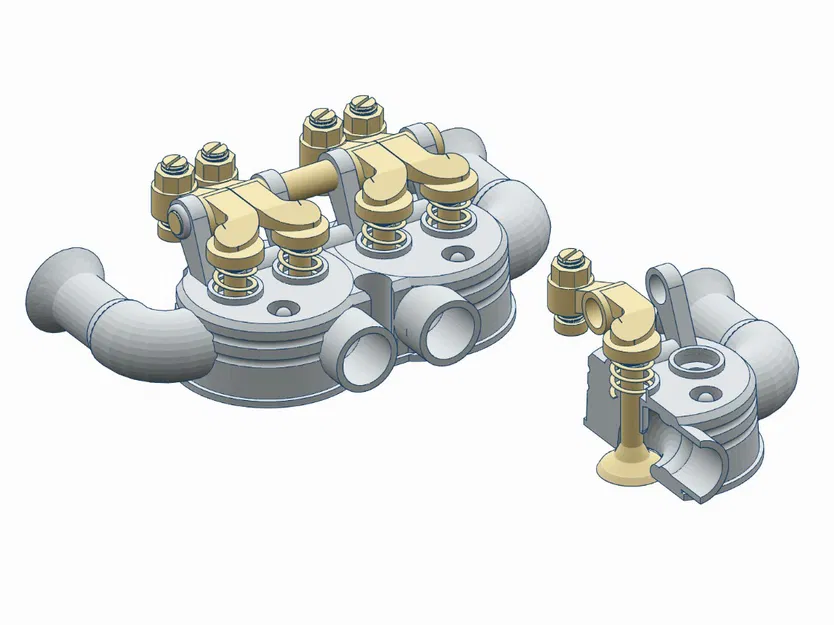 Động cơ Boxer OHV 4 xi-lanh (4 Cylinder OHV Boxer Engine) - Image 10