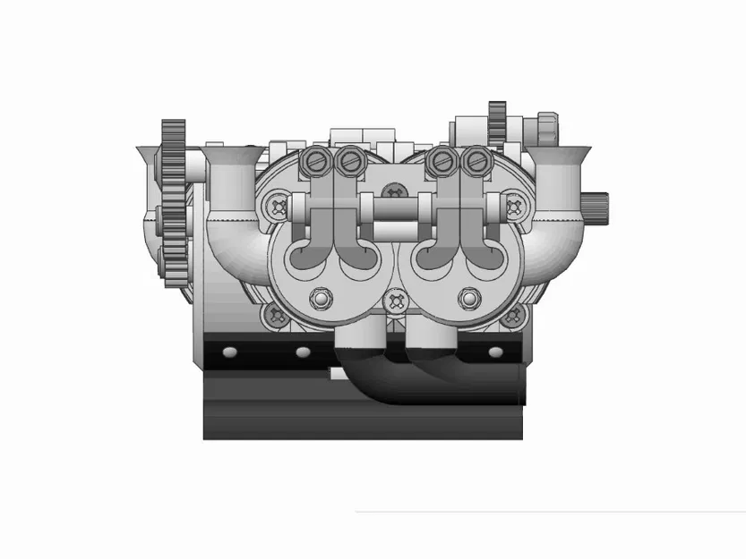 Động cơ Boxer OHV 4 xi-lanh (4 Cylinder OHV Boxer Engine) - Image 16