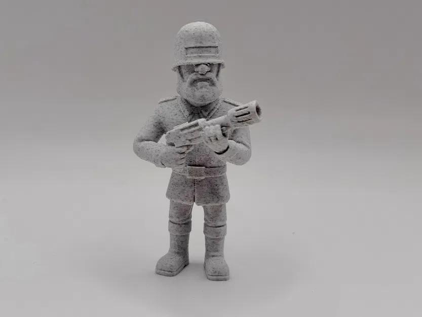 Kapitan Bomba – Tượng Figurine để bàn (Spool Keeper) phong cách Cartoon - Image 4