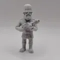 Kapitan Bomba – Tượng Figurine để bàn (Spool Keeper) phong cách Cartoon - Thumbnail 4