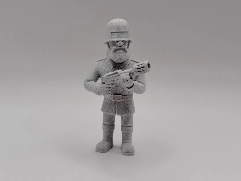 Kapitan Bomba – Tượng Figurine để bàn (Spool Keeper) phong cách Cartoon - Image 5