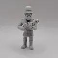 Kapitan Bomba – Tượng Figurine để bàn (Spool Keeper) phong cách Cartoon - Thumbnail 5