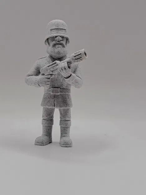 Kapitan Bomba – Tượng Figurine để bàn (Spool Keeper) phong cách Cartoon - Image 6