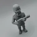 Kapitan Bomba – Tượng Figurine để bàn (Spool Keeper) phong cách Cartoon - Thumbnail 7