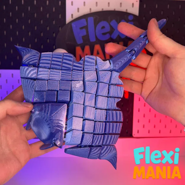 XL Flexi Stingray | Bản Đặc Biệt Articulated Ray – Mẫu Cỡ Lớn Chuyển Động Mượt - Image 3