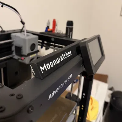 Mod giá đỡ đèn LED Flash forge Ad5X/5m (thêm chữ)