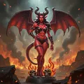 Succubus Reina Infernal - Nữ Hoàng Quỷ Dáng Pose Áp Đảo - Thumbnail 3