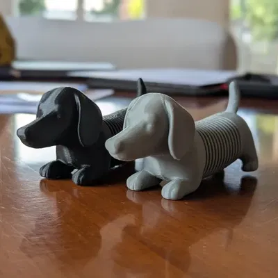 Đồ chơi lò xo Chó Xúc Xích (Sausage Dog Spring Toy)
