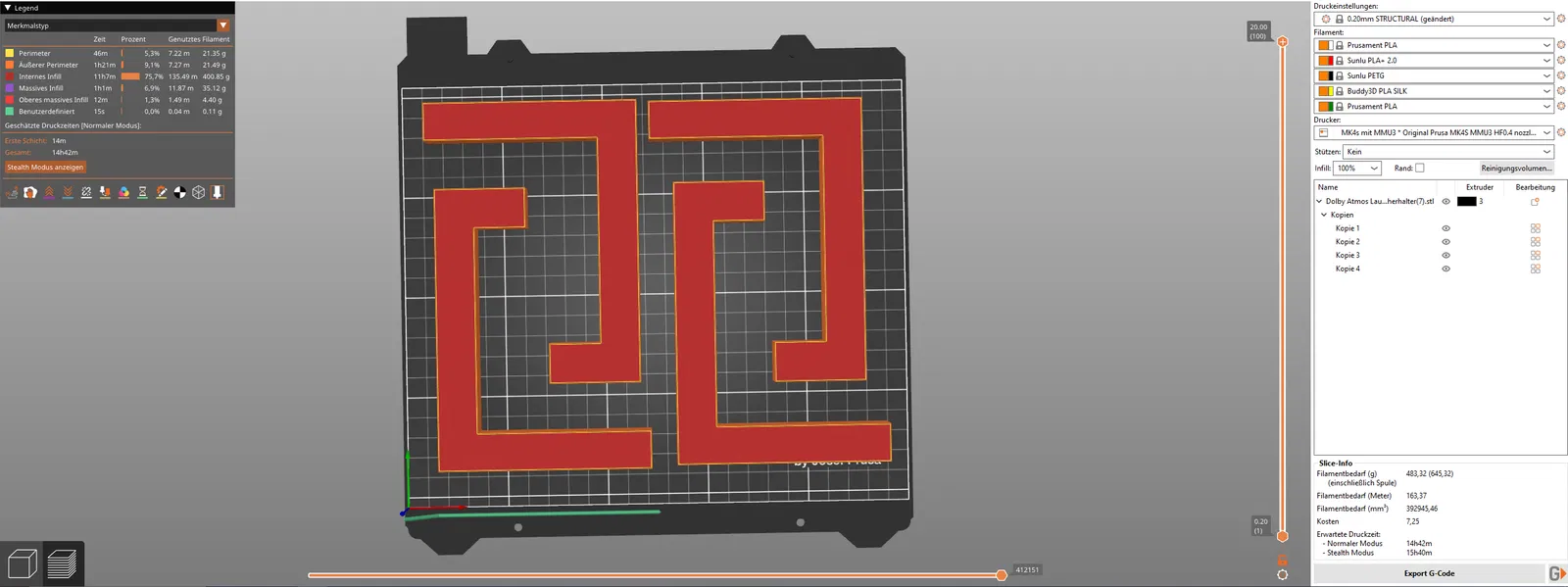 Giá treo trần Nubert nuBoxx BF-10 Dolby Atmos | Ceiling holder - Image 9