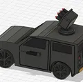 Land Rover Defender Bọc Giáp (ARMOURED) - Mô hình 3D - Thumbnail 1