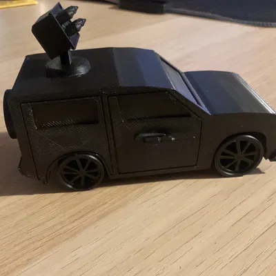 Land Rover Defender Bọc Giáp (ARMOURED) - Mô hình 3D