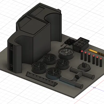 Land Rover Defender Bọc Giáp (ARMOURED) - Mô hình 3D