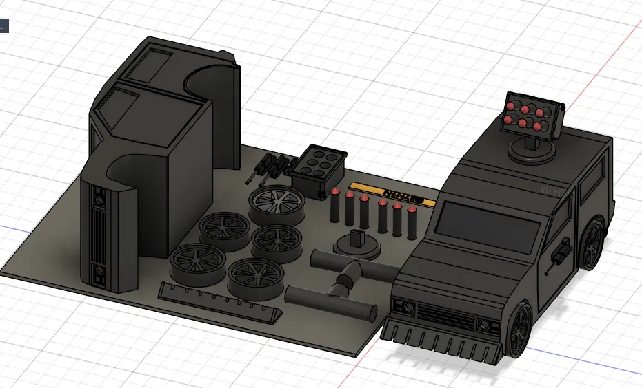 Land Rover Defender Bọc Giáp (ARMOURED) - Mô hình 3D - Image 4
