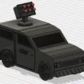 Land Rover Defender Bọc Giáp (ARMOURED) - Mô hình 3D - Thumbnail 6