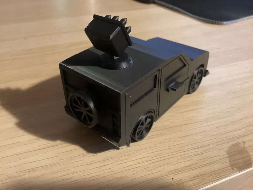 Land Rover Defender Bọc Giáp (ARMOURED) - Mô hình 3D - Image 7