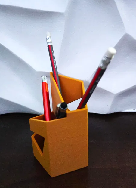 Hộp đựng để bàn ngũ giác (Pentagon desk container) - Image 1