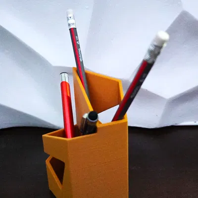 Hộp đựng để bàn ngũ giác (Pentagon desk container)