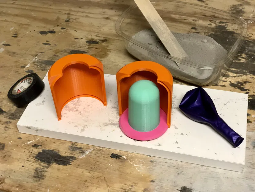 Khuôn chậu cây đáy bo tròn tái sử dụng (cỡ nhỏ) - Image 2