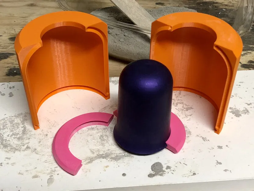 Khuôn chậu cây đáy bo tròn tái sử dụng (cỡ nhỏ) - Image 3