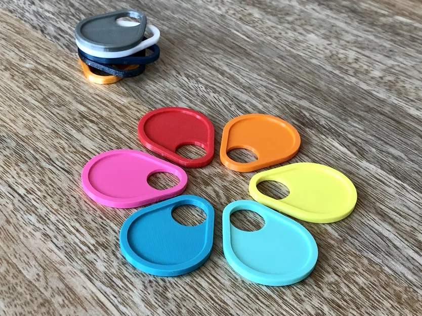 Mẫu thẻ swatch filament kèm connector vòng paracord - Image 3