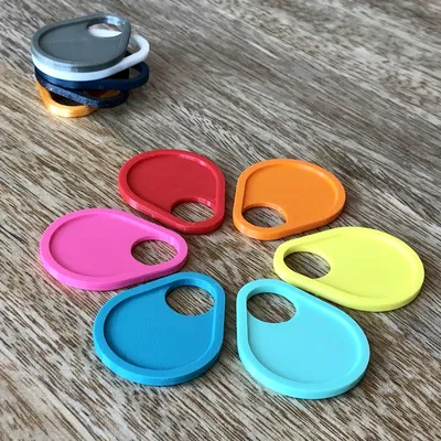 Mẫu thẻ swatch filament kèm connector vòng paracord