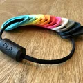 Mẫu thẻ swatch filament kèm connector vòng paracord - Thumbnail 4