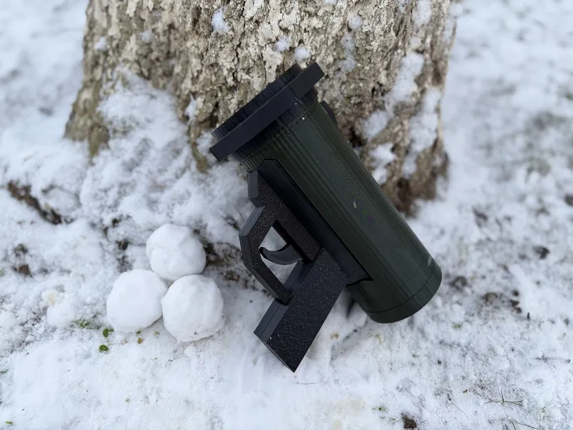 Súng bắn cầu tuyết Snowball Launcher AT-4 - Image 2