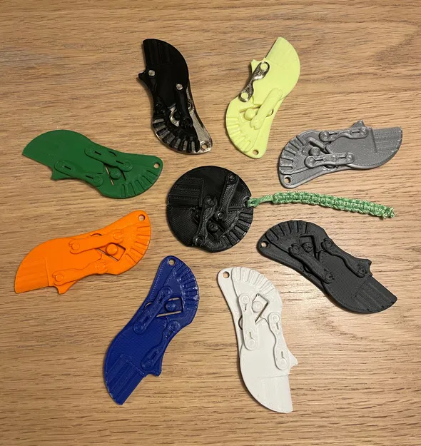 Eclipse Morphing EDC Knife (Dao gập EDC biến hình) in 3D - Image 1