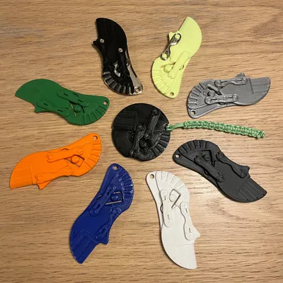 Eclipse Morphing EDC Knife (Dao gập EDC biến hình) in 3D