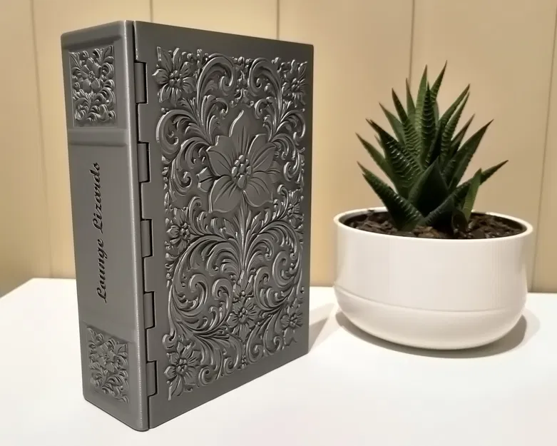 Sách Cất Giấu Bí Mật - Phiên Bản Hoa Văn (Secret Storage Book - Floral Edition) - Image 1
