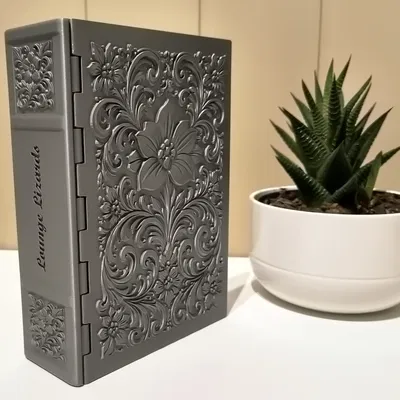 Sách Cất Giấu Bí Mật - Phiên Bản Hoa Văn (Secret Storage Book - Floral Edition)