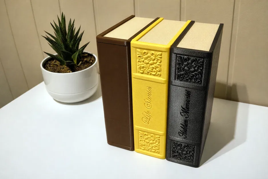 Sách Cất Giấu Bí Mật - Phiên Bản Hoa Văn (Secret Storage Book - Floral Edition) - Image 2