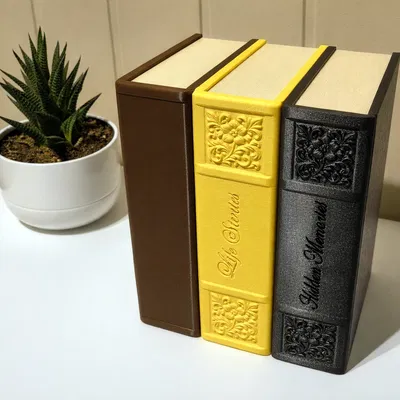 Sách Cất Giấu Bí Mật - Phiên Bản Hoa Văn (Secret Storage Book - Floral Edition)