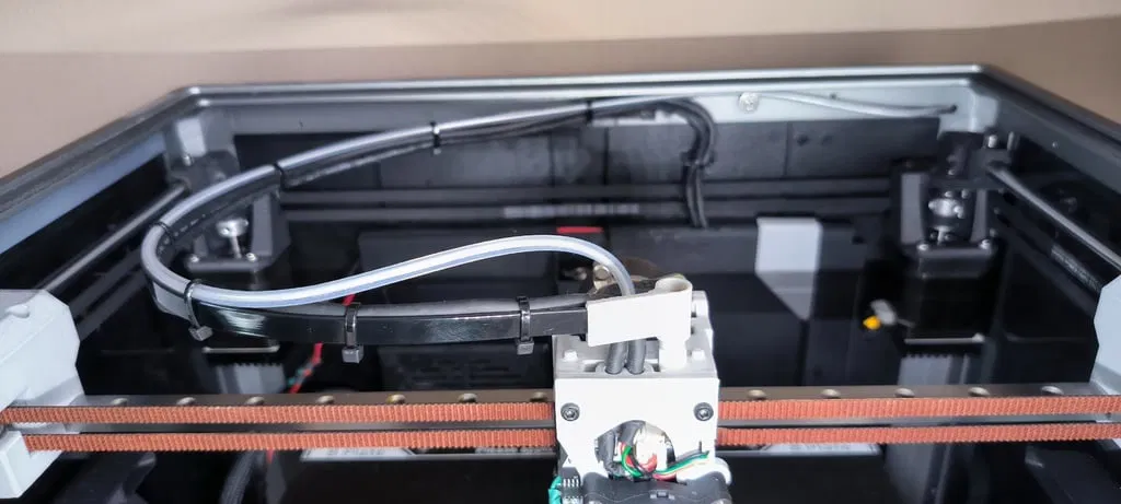 K1 Max: Tháo Cable Chain, dùng Cable Tie (Cable Chain Delete) - Image 1