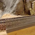 Hàng rào đường sắt H0 – Comb Fence monoblock một mảnh cho mô hình tàu - Thumbnail 1
